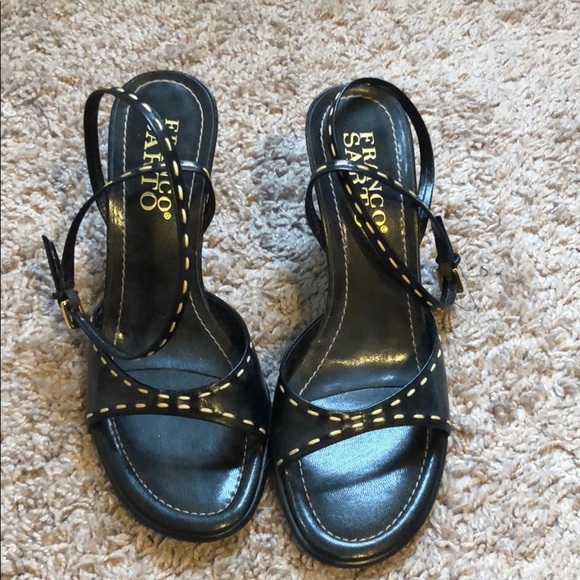 Franco Sarto Strappy Ankle Heel - Picture 1 of 4